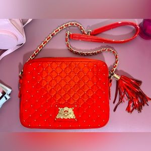 Juicy Couture | Orange Quilted Crossbody Purse